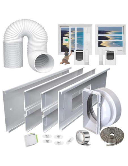 Kit de Ventilación para Aire Acondicionado Portátil Gulrear 66-157cm