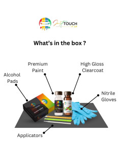 Kit de Retoque de Pintura JUST TOUCH IT UP YR-620M 15ml 2