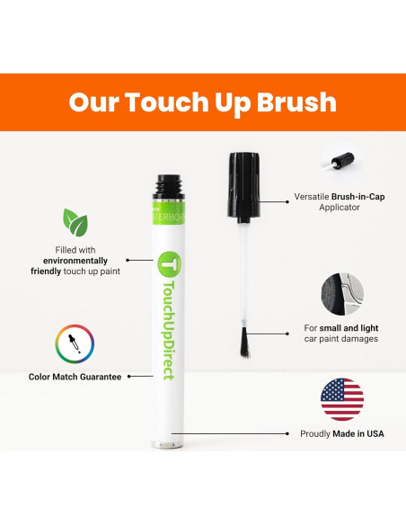 Pintura de Retoque TouchUpDirect Baja Naranja para Motocicletas