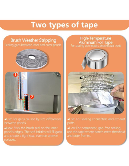 Kit de Ventilación para Aire Acondicionado Portátil Gulrear 66-157cm