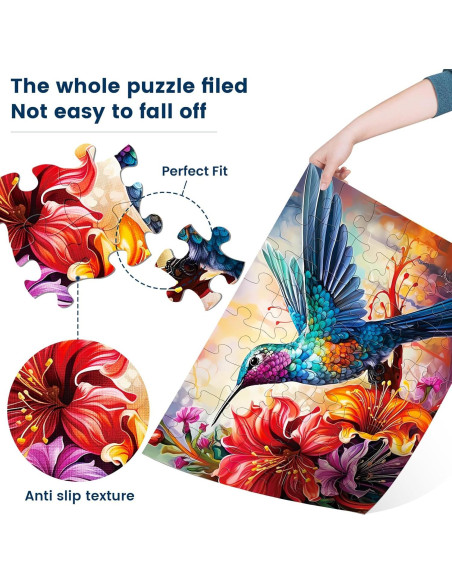 3 Paquetes de 48 Puzzles Grandes Maiqufa para Personas Mayores