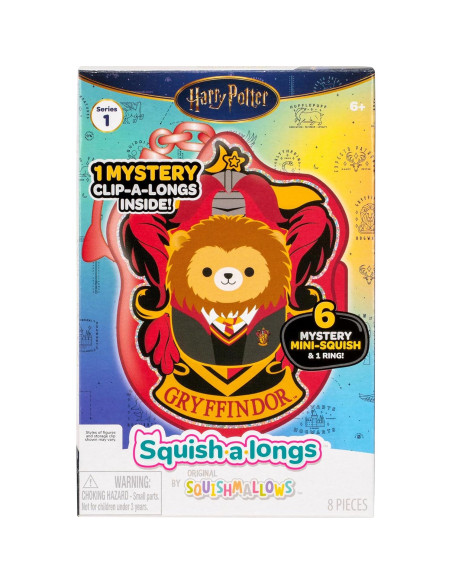 Multipack Mini-Squish Gryffindor Harry Potter - 6 Piezas