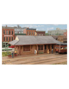 Estación Combinada de Ladrillo Walthers Cornerstone HO 32x15x10cm