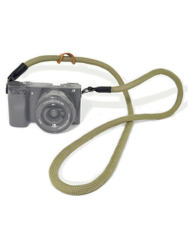 Correa de cámara cruzada 127cm Verde militar - Lanyard 10mm