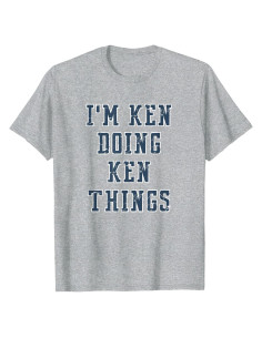 Camiseta Personalizada para Ken - Divertida y Sarcástica
