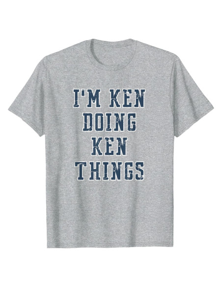 Camiseta Personalizada para Ken - Divertida y Sarcástica