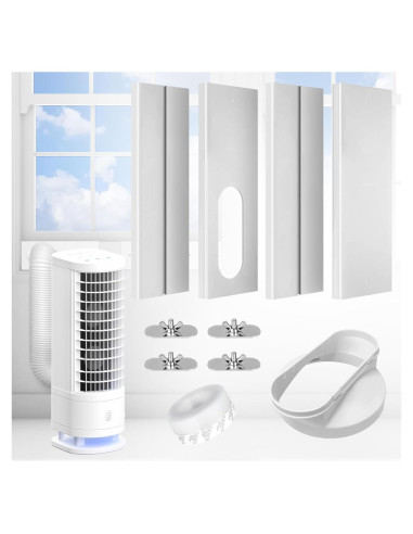 Kit de Ventilación para Ventana de Aire Acondicionado Haikun 43-152cm