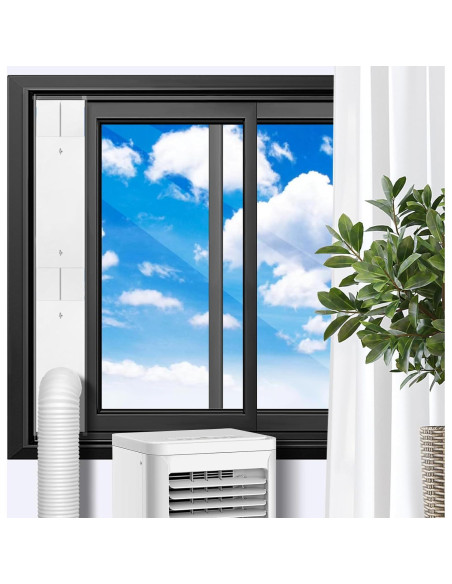 Kit de Ventilación para Ventana de Aire Acondicionado Haikun 43-152cm