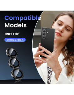 Protector de Lente Tensea para Samsung Galaxy Z Fold 7 9H 2