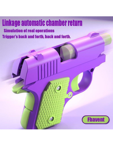 Juguetes de Alivio de Estrés 3D GAIGISFUR 1911 - 2 Piezas