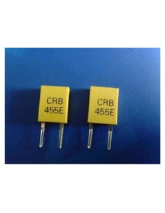 50 Piezas Oscilador de Cristal 455KHz DIP CRB455E Genérico