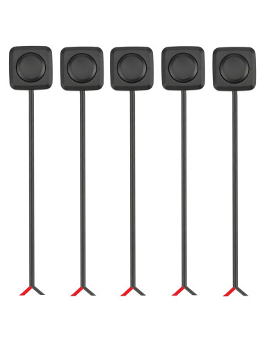 Interruptor de Botón Momentáneo Mini 5 Pcs WWZMDiB 12V 24V