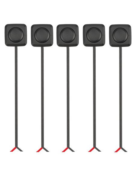 Interruptor de Botón Momentáneo Mini 5 Pcs WWZMDiB 12V 24V