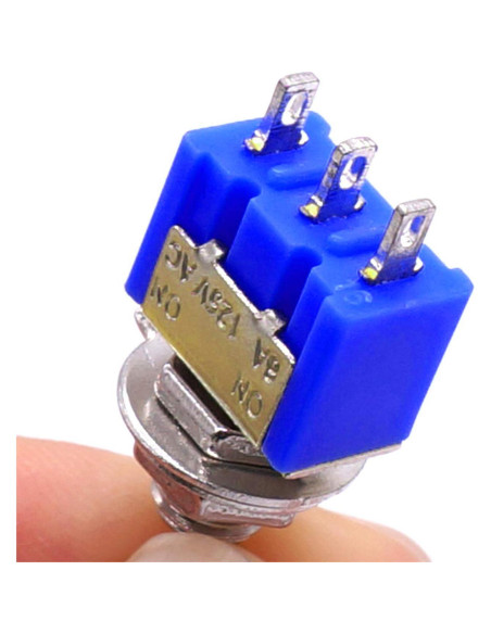 DAOKI Mini Interruptor Basculante SPDT 10PCS 2 Posiciones
