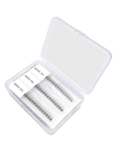 Kit de Diodos Zener SMD 0.5W 520Pcs 26 Voltajes VANXY