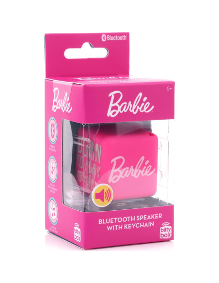Altavoz Bluetooth Portátil Bitty Boomers Mattel Barbie 3.3 cm