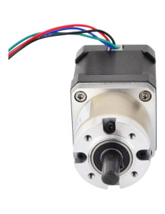 Motor Paso a Paso NEMA 17 con Reductor Planetario 26.85:1 2