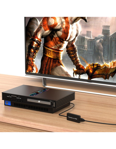 Convertidor HDMI para PS2 y PS3 Azda - Mejora calidad HD