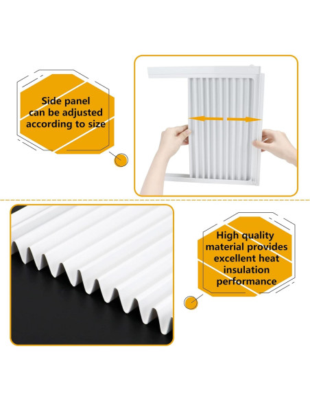 Conjunto de paneles laterales y marco para AC ventana LBG 8000BTU