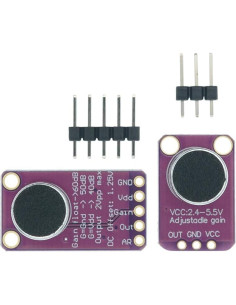 Módulo Sensor de Sonido MAX9814 MAX4466 AGC OIWIEAMIGIA 2