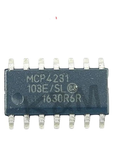 Potenciómetro Digital MCP4231-103E/SOP16 MRIWSETALRIT - 2 Pcs