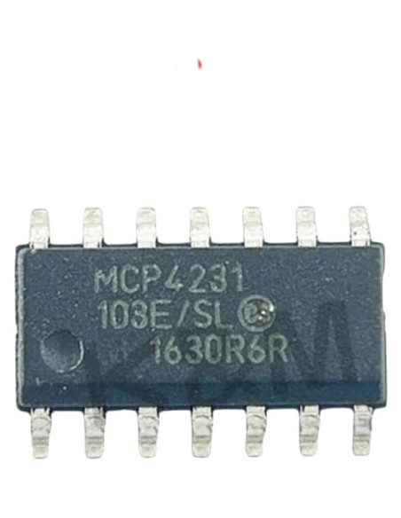 Potenciómetro Digital MCP4231-103E/SOP16 MRIWSETALRIT - 2 Pcs