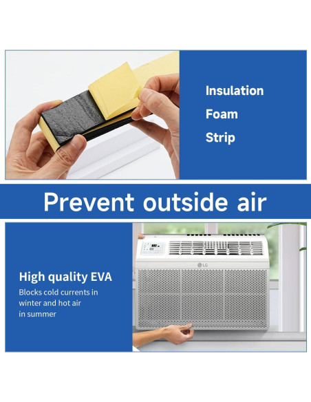 Bloque de Espuma Aislante para Aire Acondicionado Midea U