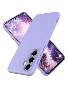 Funda de silicona Taneny para Samsung Galaxy S25 FE - Púrpura