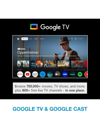 Proyector Portátil Optoma ML1080UST 1080p HDR Google TV