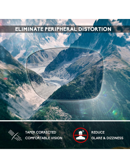 4 Pares de Lentes Polarizados Betterun para Ray-Ban RW4009 50mm