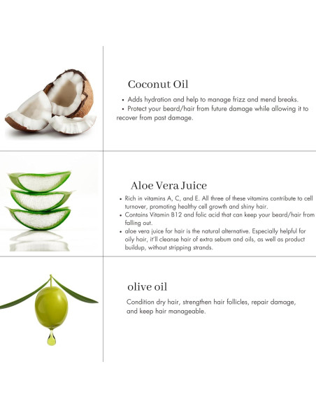 Acondicionador de Barba BAHAWAT 236.6 ml - Libre de Sulfatos