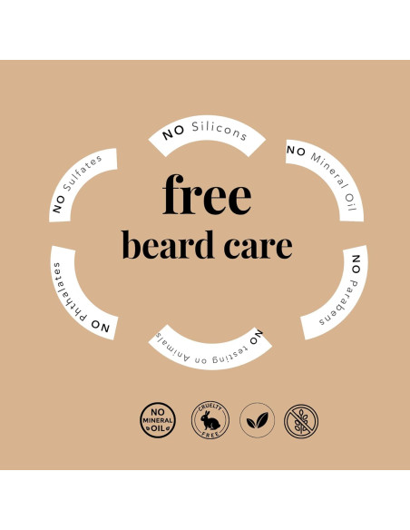 Acondicionador de Barba BAHAWAT 236.6 ml - Libre de Sulfatos