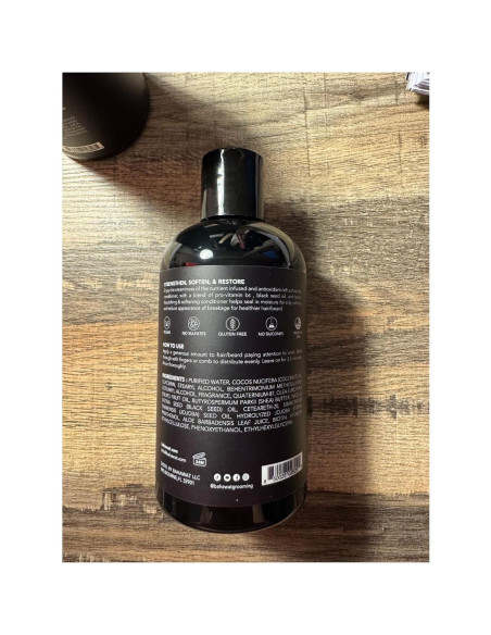 Acondicionador de Barba BAHAWAT 236.6 ml - Libre de Sulfatos