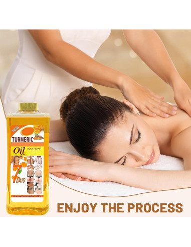 Set de Aceite y Jabón de Cúrcuma Orgánico 200ml - Hidratación y Antienvejecimiento