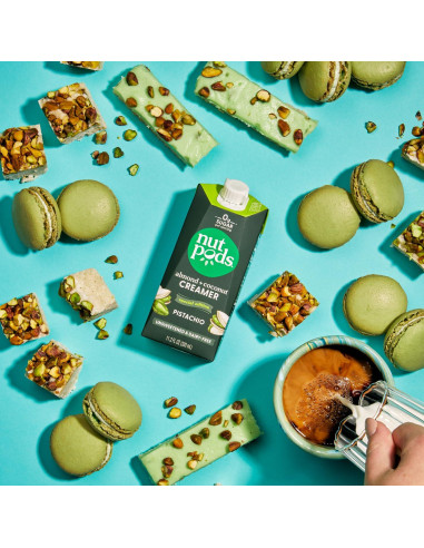 Crema de Pistacho Sin Azúcar nutpods 993.5 ml Vegana Keto