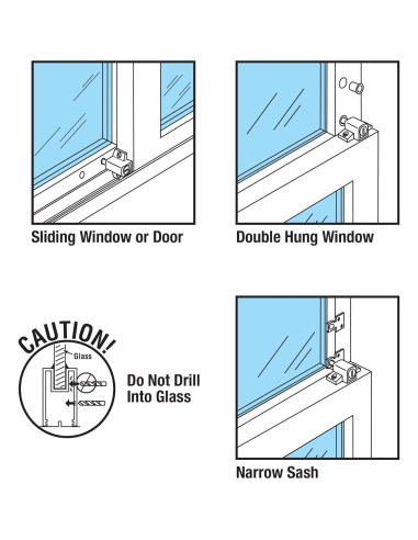 Cerradura de Puerta Corredera con Llave Prime-Line S 4005, Alta Resistencia