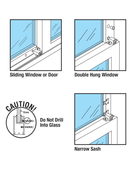 Cerradura de Puerta Corredera con Llave Prime-Line S 4005, Alta Resistencia
