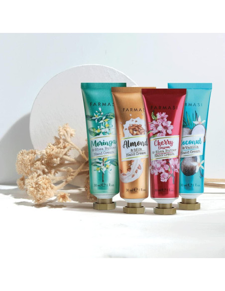 Crema de Manos Farmasi Manteca de Karité 30ml Coco y Vainilla