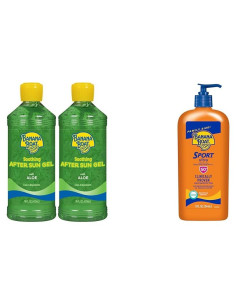 Paquete Doble Gel After Sun y Protector Solar Banana Boat SPF 50