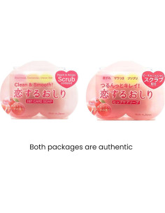 Jabón Natural Exfoliante Pelican con Aloe y Durazno 142 g 2