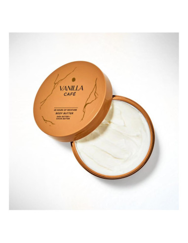 Manteca Corporal Batida de Café de Vainilla 185 g - Hidratación 48h