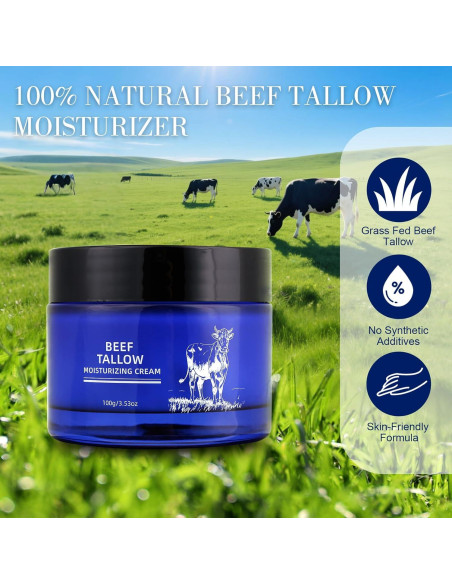 Bálsamo Hidratante Facial y Corporal SKSOYT - Grasa de Res Orgánica 308g