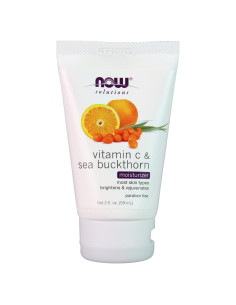 Hidratante de Vitamina C y Espino Marino Now Foods 59 ml
