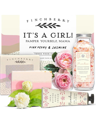 Set de Regalo de Cuidado para Nuevas Mamás FinchBerry - Niña