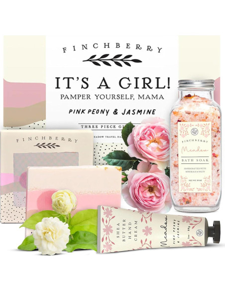 Set de Regalo de Cuidado para Nuevas Mamás FinchBerry - Niña