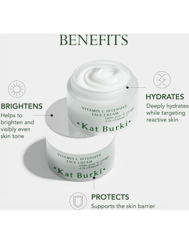 Crema Facial Intensiva Vitamina C Kat Burki 50 ml Hidratante