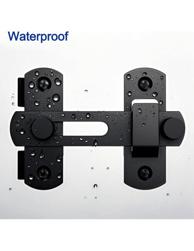 Cerradura de Puerta de Granero CRABSNAIL 4" Acero Inoxidable