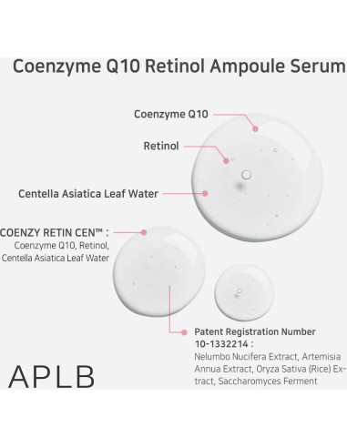 Suero Ampoule Coenzima Q10 Retinol 39.9 ml - Cuidado Piel
