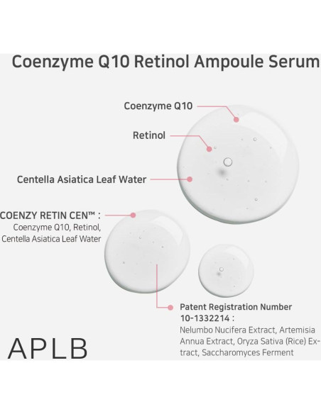Suero Ampoule Coenzima Q10 Retinol 39.9 ml - Cuidado Piel