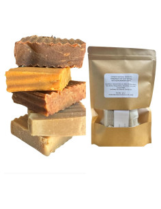 Paquete de 5 Jabones Orgánicos Hechos a Mano Jacquie 340g